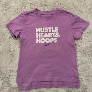 Nike Kids Purple Hustle T-Shirt